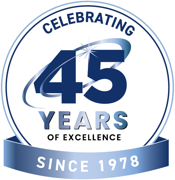 Amistad 45th Anniversary Logo